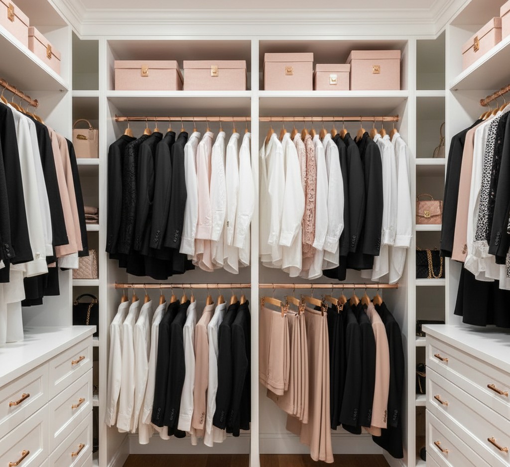 Professional wardrobe transformation